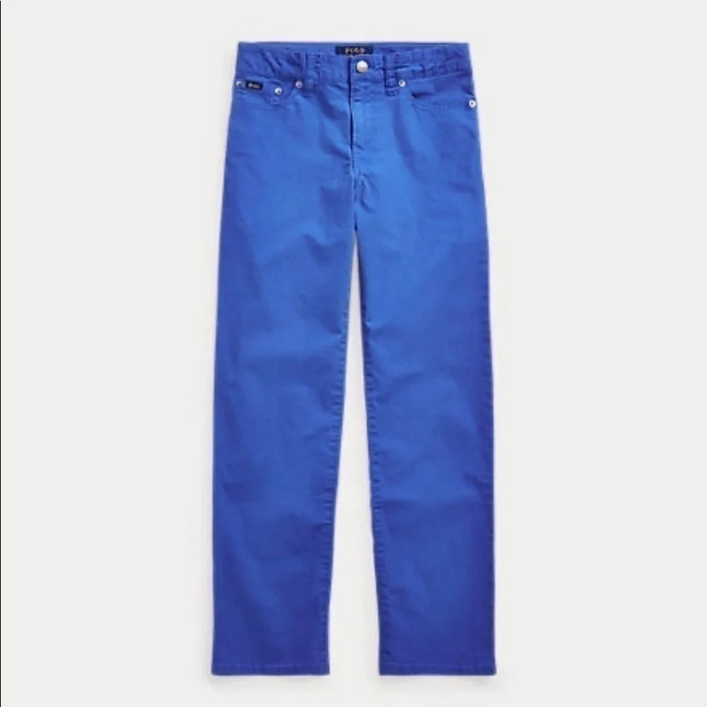 Polo Ralph Lauren Boys Varick Slim Stretch Pant Size 12 NEW